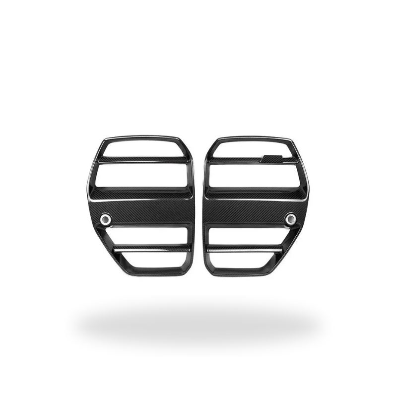 ST Style Carbon Fiber Front Grilles - BMW G80 M3 & G82/G83 M4