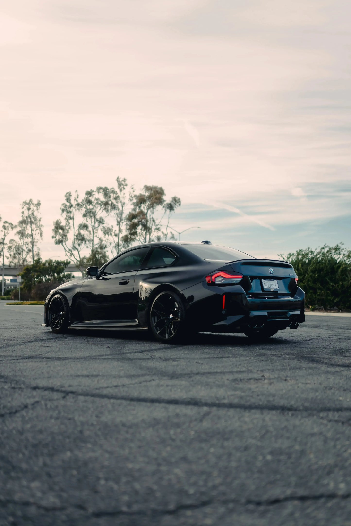 3D Style Carbon Fiber Side Skirt - BMW G87 M2