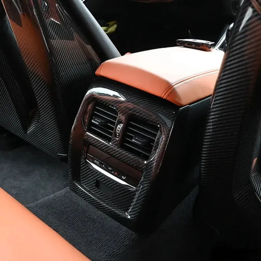 Carbon Fiber Rear Seat AC Vent Cover - BMW G80 M3 & G82/G83 M4