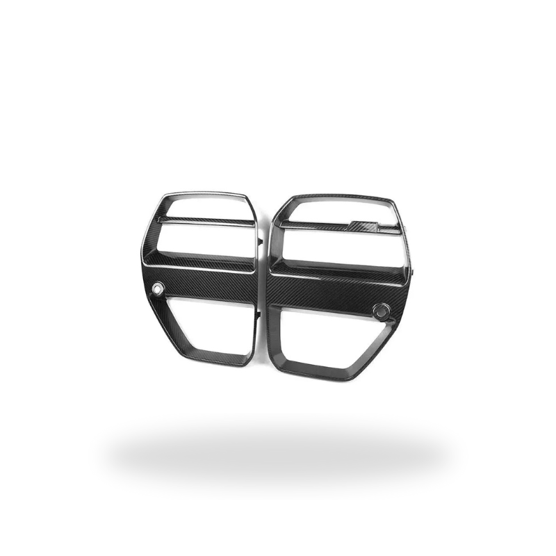 V Style Carbon Fiber Front Grilles - BMW G80 M3 & G82/G83 M4