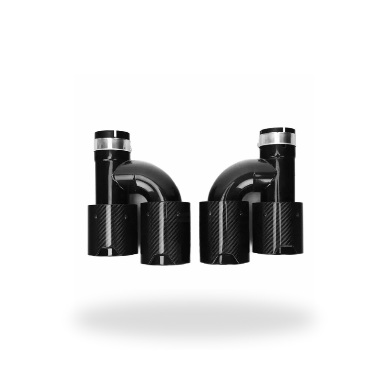 MP Style Carbon Fiber 'h" Exhaust Tip