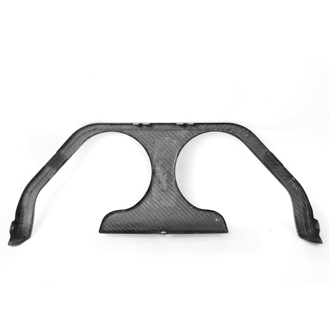 MP Exhaust Style Carbon Fiber Rear Diffuser Center Trim - BMW G80 M3 & G82/G83 M4