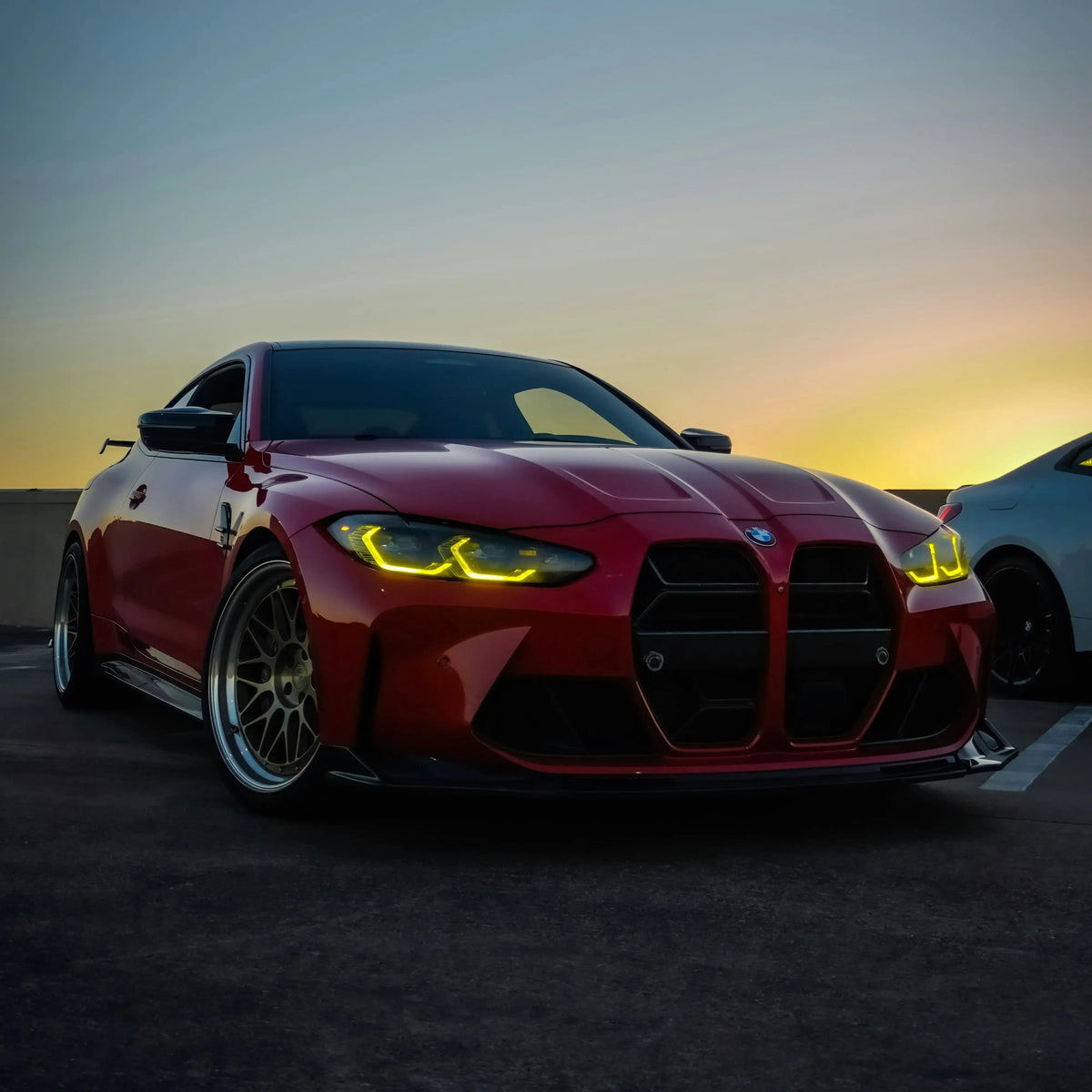 CSL Style Gloss Black Front Grilles - BMW G80 M3 & G82/G83 M4