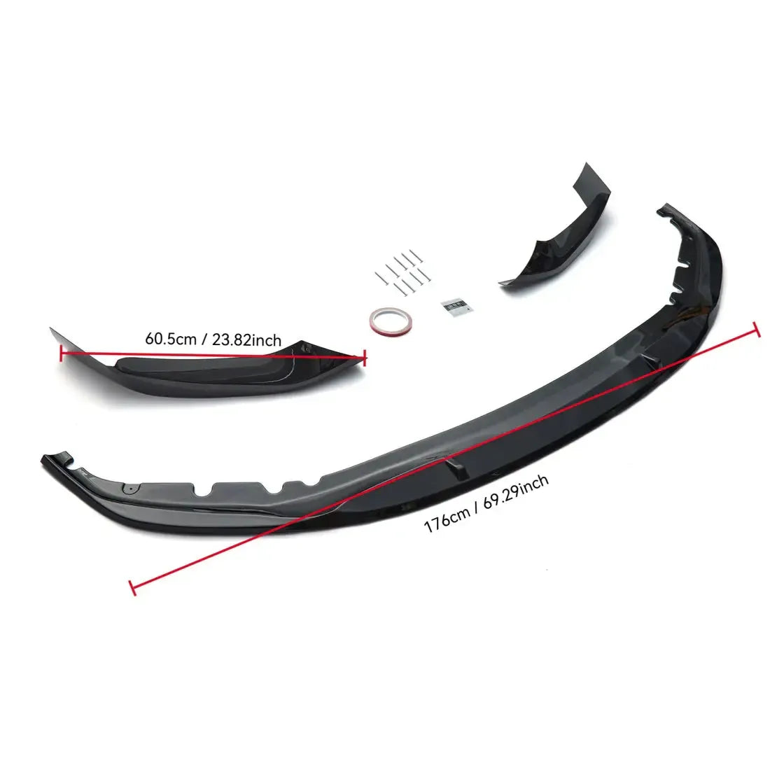 MP Style Carbon Fiber Front Lip - BMW G30 5 Series Pre LCI