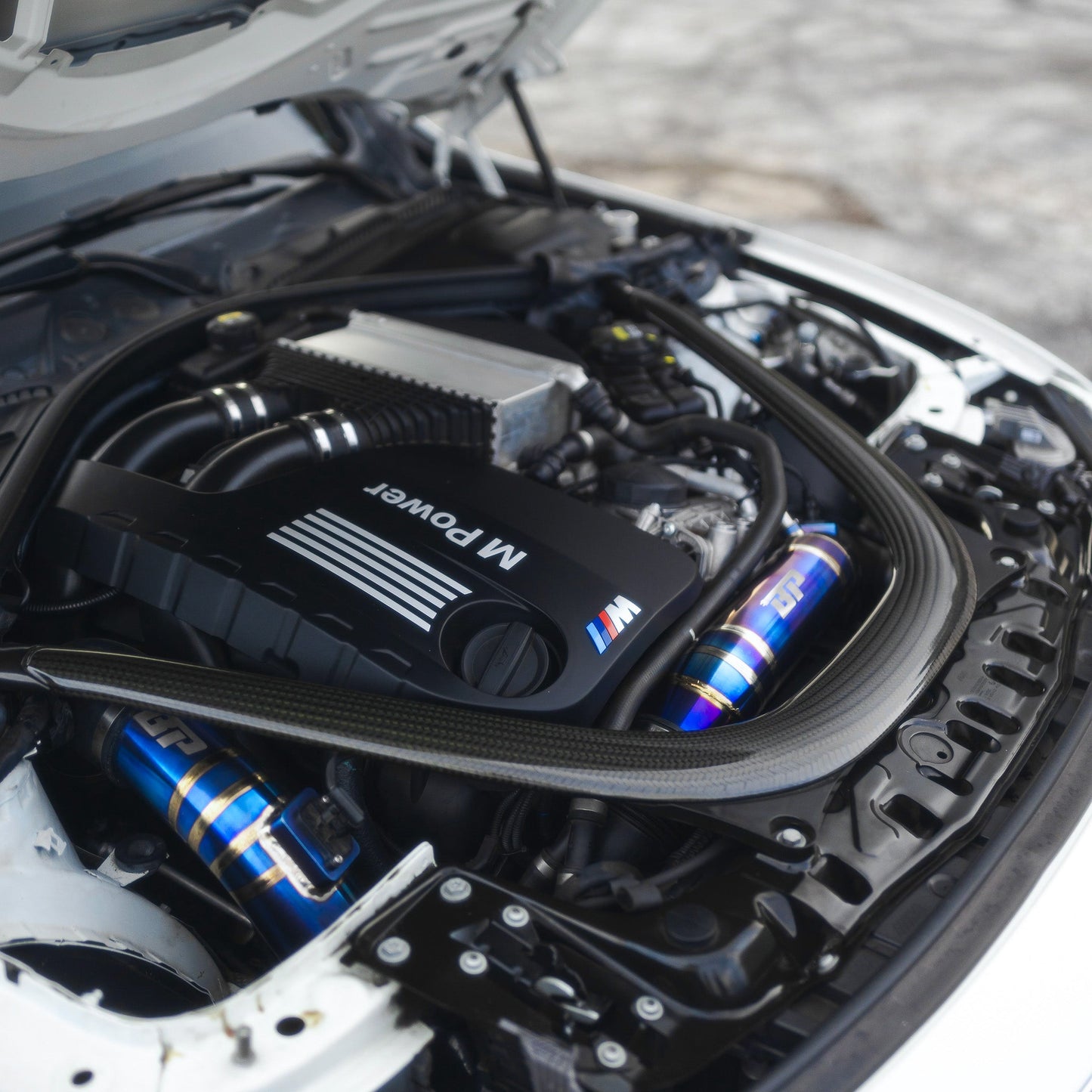 S55 Engine Front Mount Air Intake Kit - BMW F80 M3, F82/F83 M4, & F87 M2C