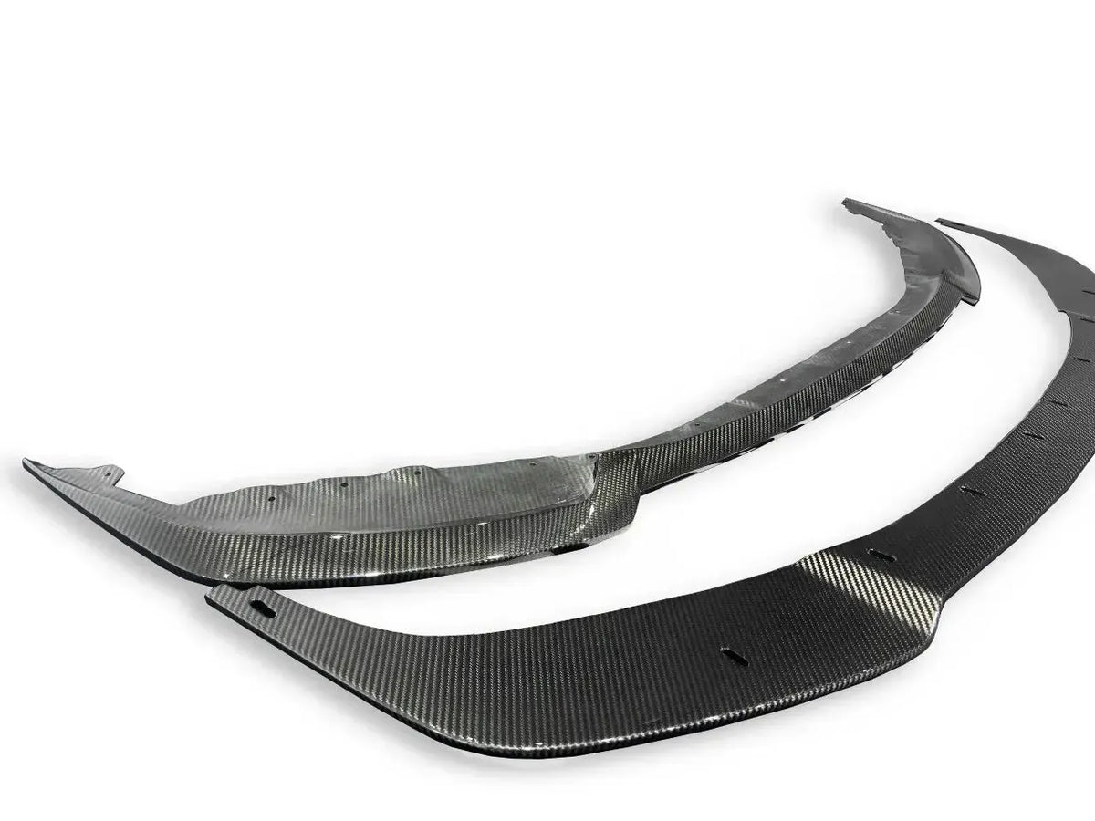 AN Adjustable Style Carbon Fiber Front Lip - BMW G87 M2