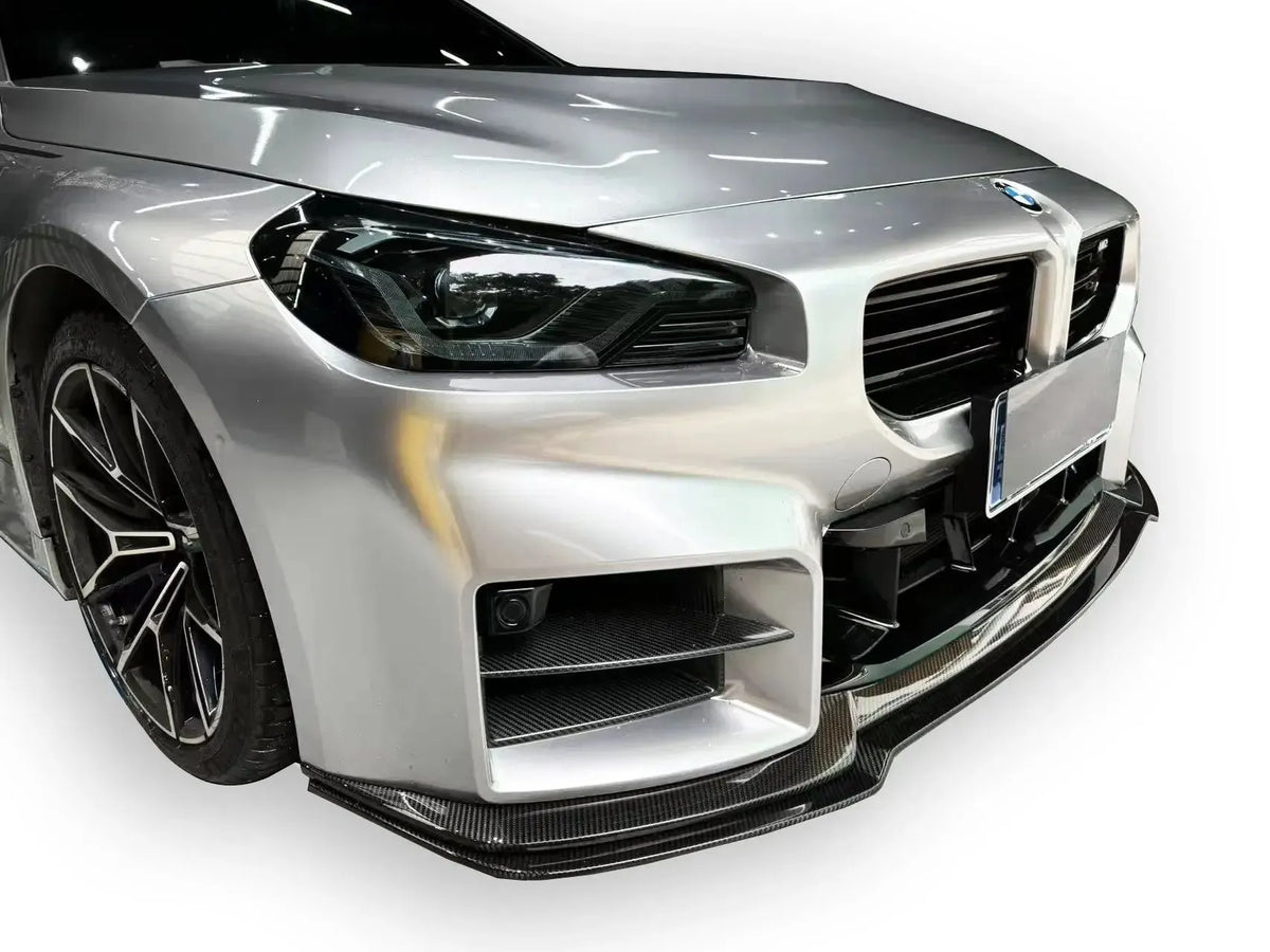 AN Adjustable Style Carbon Fiber Front Lip - BMW G87 M2