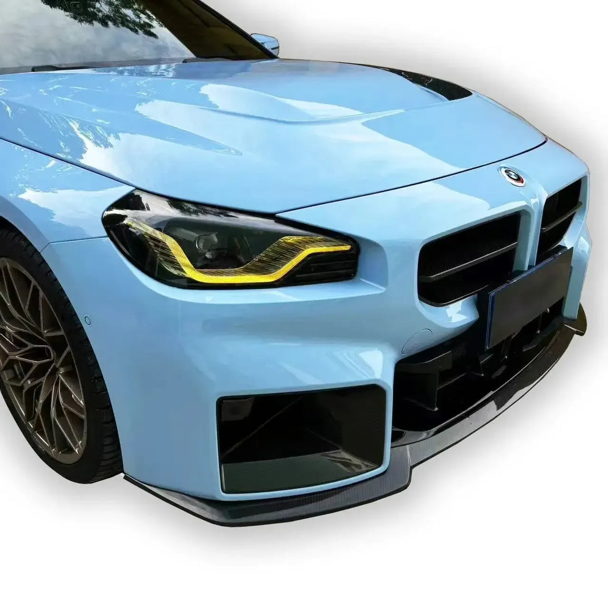 AN GT Style Carbon Fiber Front Lip - BMW G87 M2