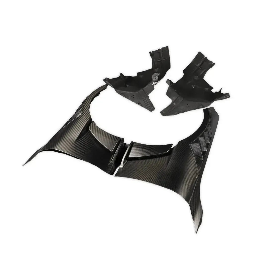 AN Style Carbon Fiber Front Fender With Liner - BMW G87 M2