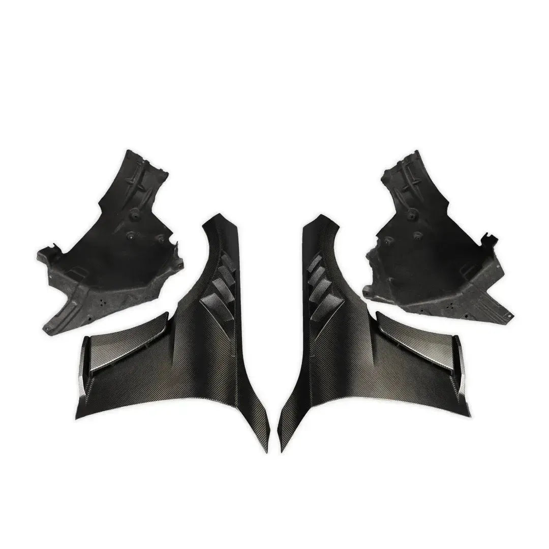 AN Style Carbon Fiber Front Fenders - BMW G87 M2