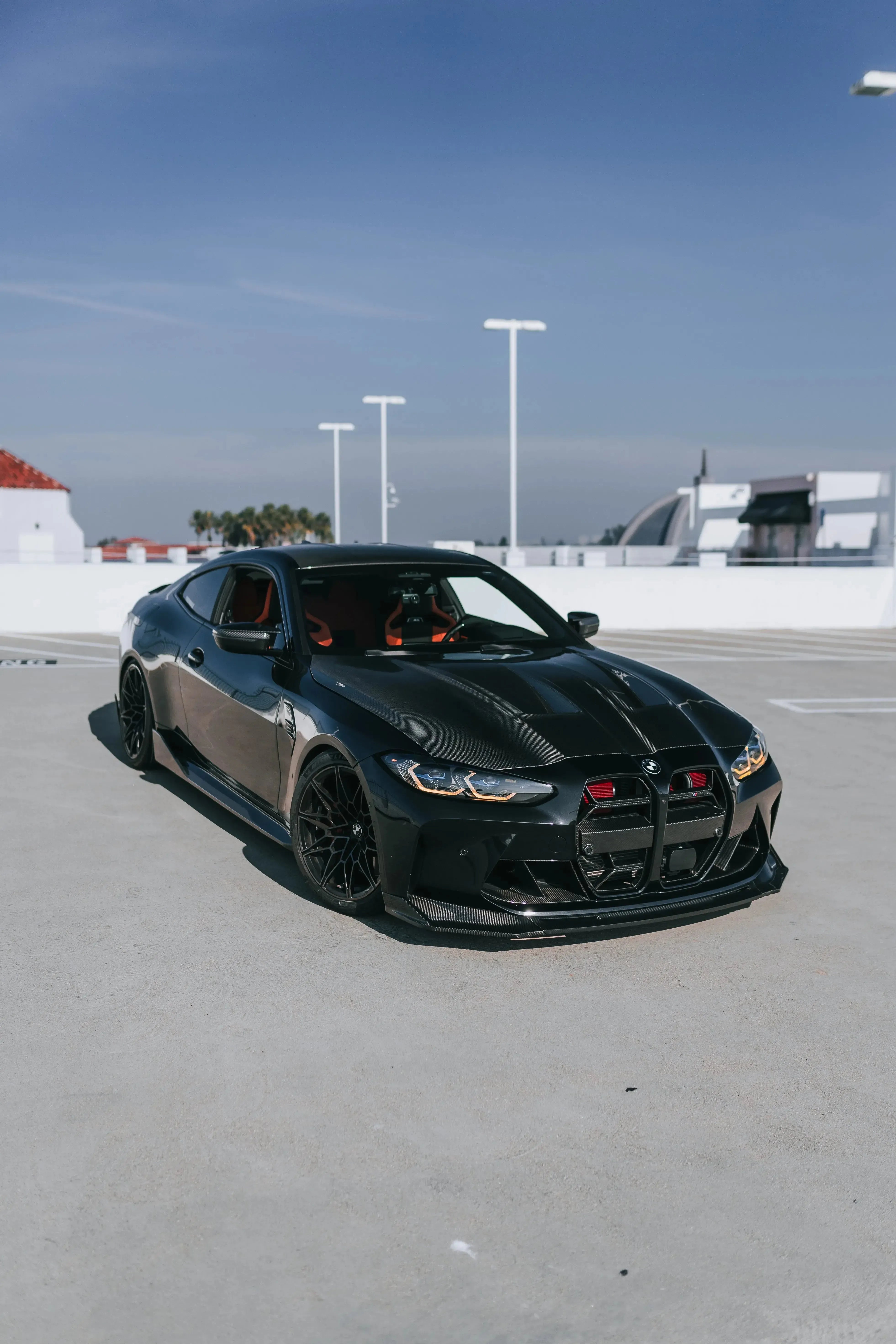 AN Style Carbon Fiber Front Hood - BMW G80 M3 & G82 / G83 M4