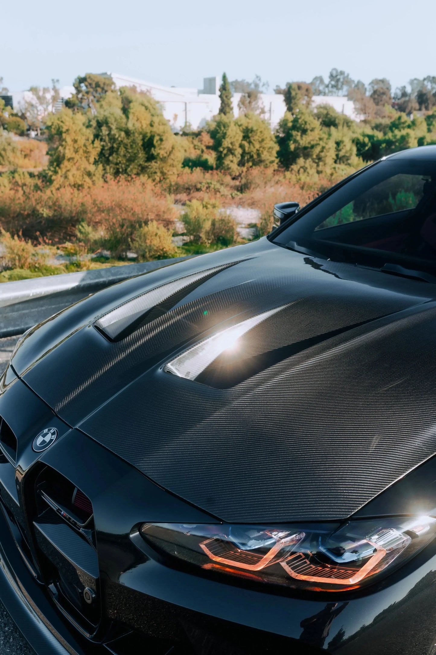 AN Style Carbon Fiber Front Hood - BMW G80 M3 & G82 / G83 M4