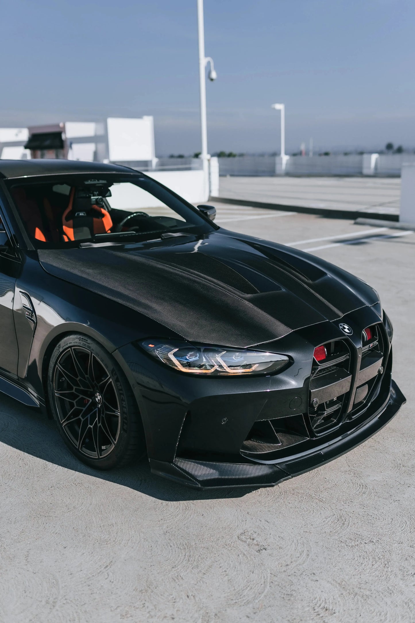AN Style Carbon Fiber Front Hood - BMW G80 M3 & G82 / G83 M4