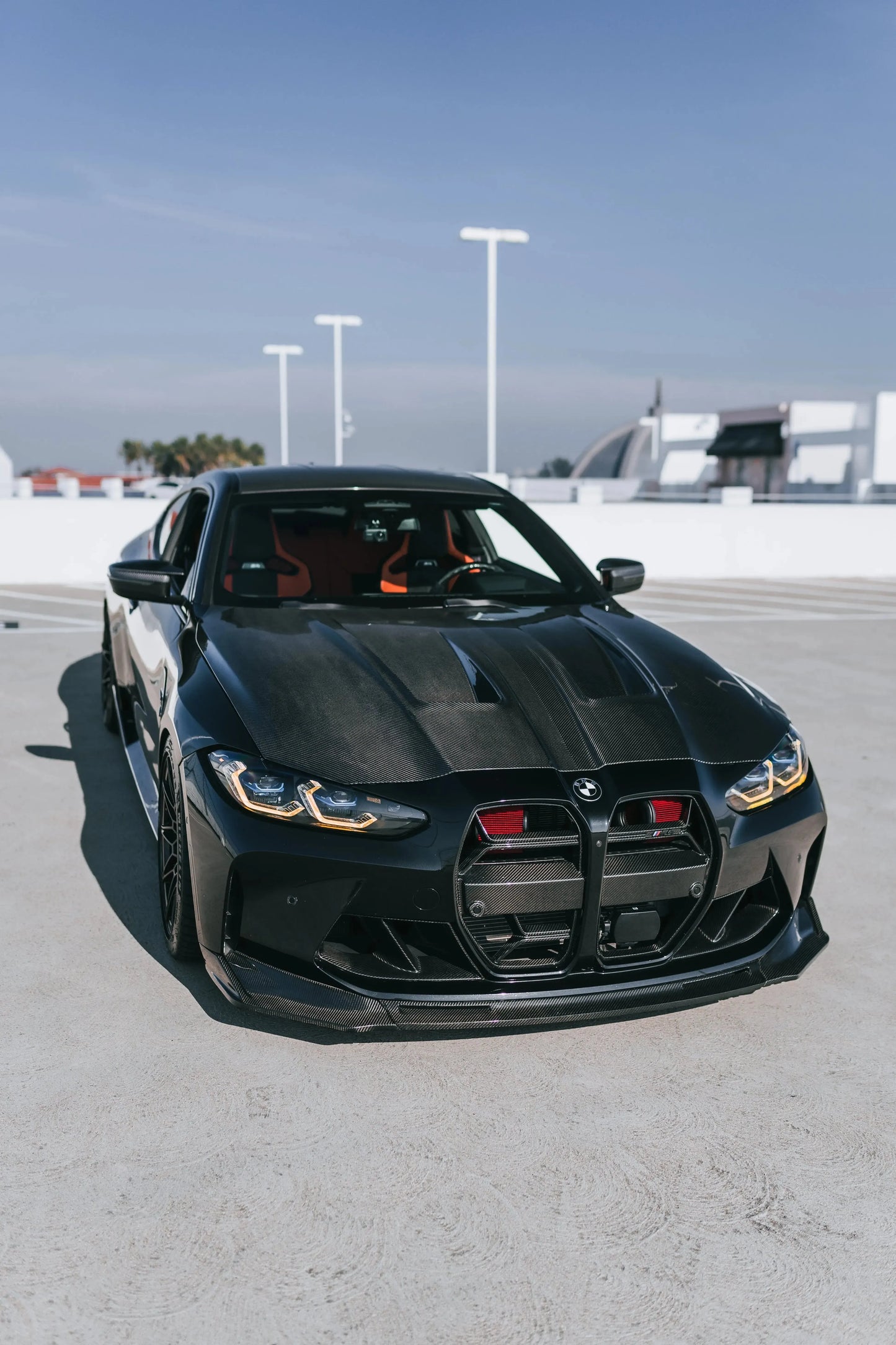 AN Style Carbon Fiber Front Hood - BMW G80 M3 & G82 / G83 M4