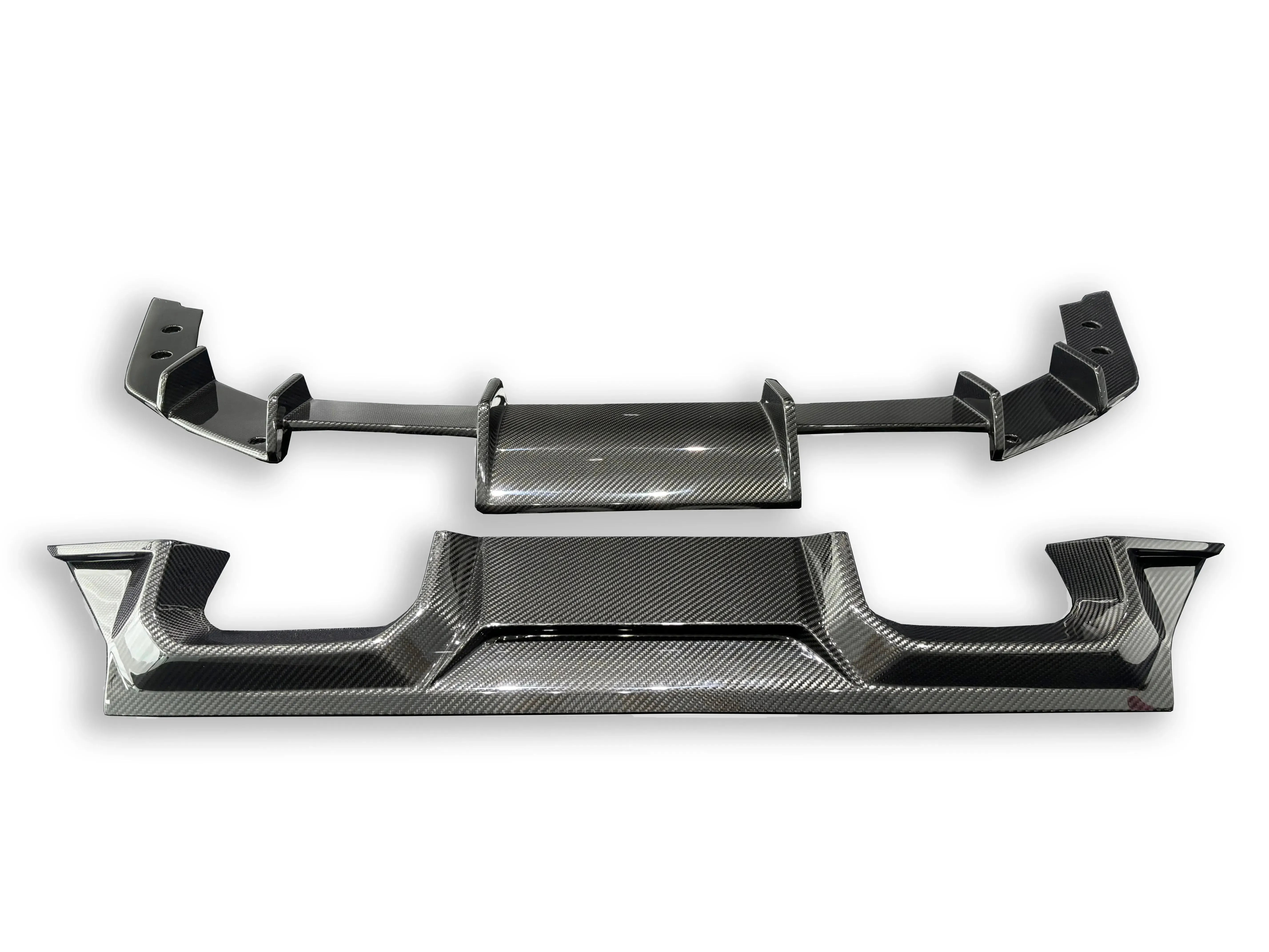 AN Style Carbon Fiber Rear Diffuser - BMW G87 M2