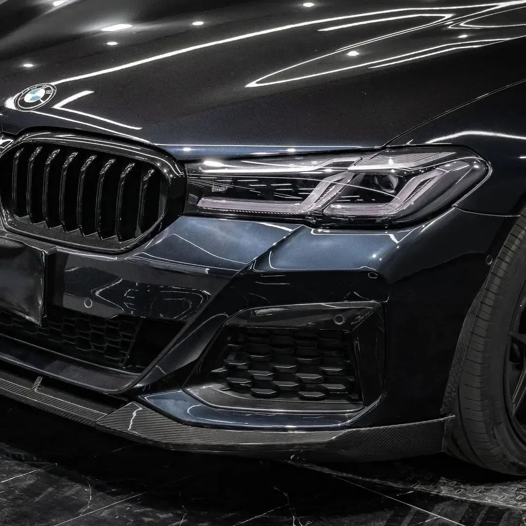 MP Style Carbon Fiber Front Lip - BMW G30 5 Series LCI