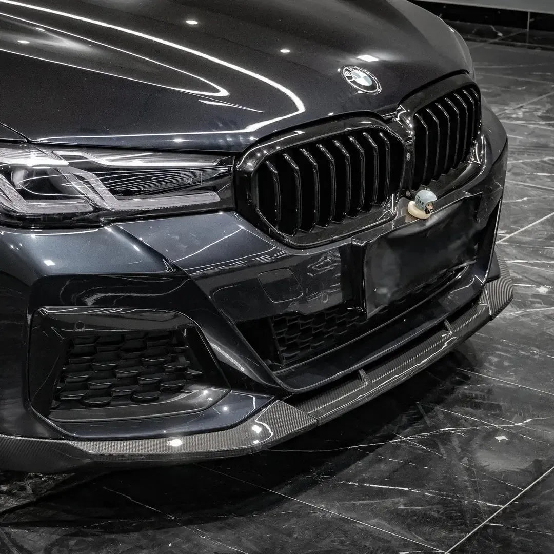 MP Style Carbon Fiber Front Lip - BMW G30 5 Series LCI