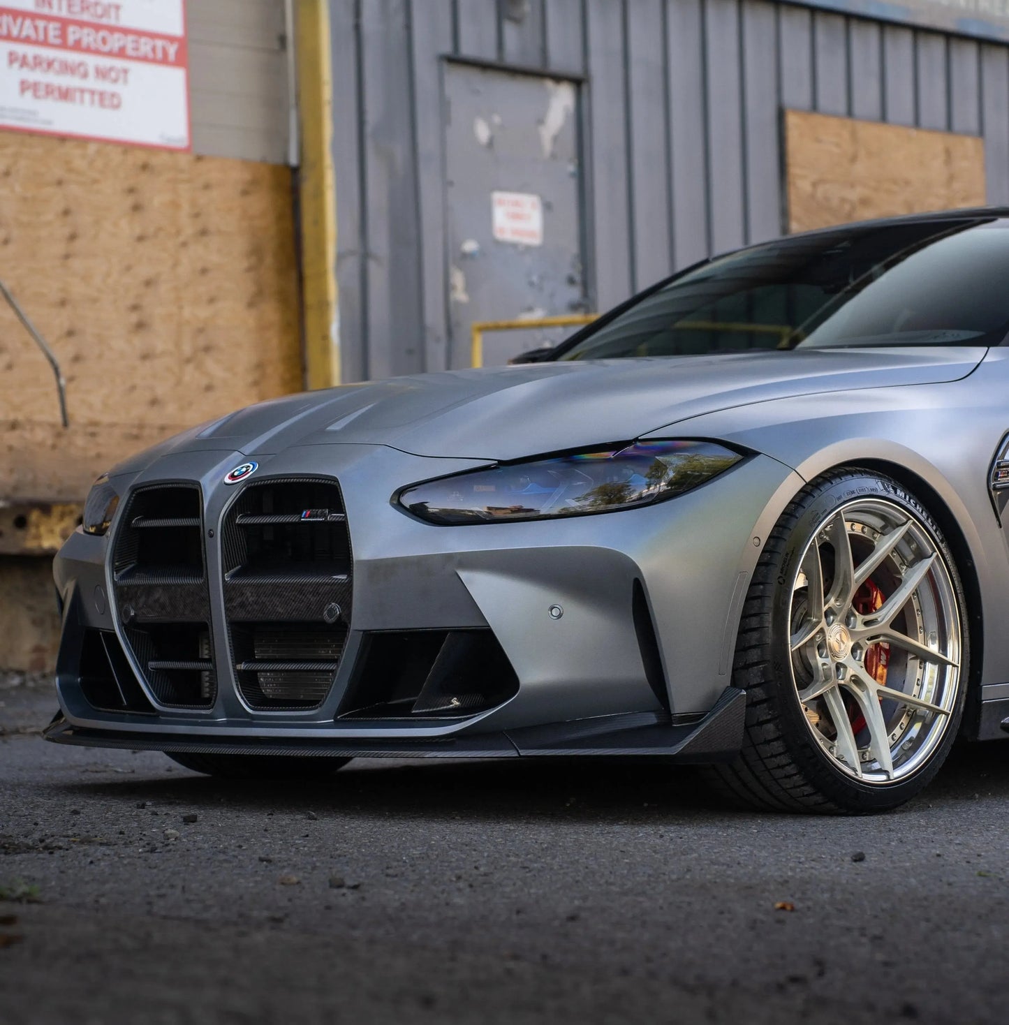CS Style Carbon Fiber Front Lip - BMW G80 M3 & G82/G83 M4