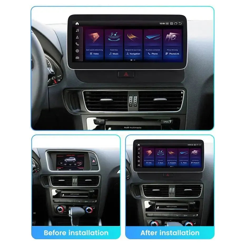 Apple CarPlay & Android Auto Android Screen Upgrade – 2009- 2018 Audi Q5