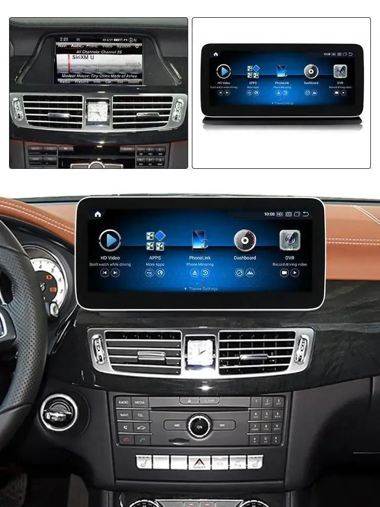 Apple CarPlay & Android Auto Android Screen Upgrade - Mercedes Benz CLS Class C218 X218