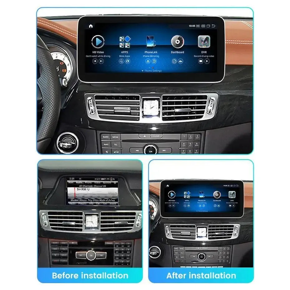 Apple CarPlay & Android Auto Android Screen Upgrade - Mercedes Benz CLS Class C218 X218