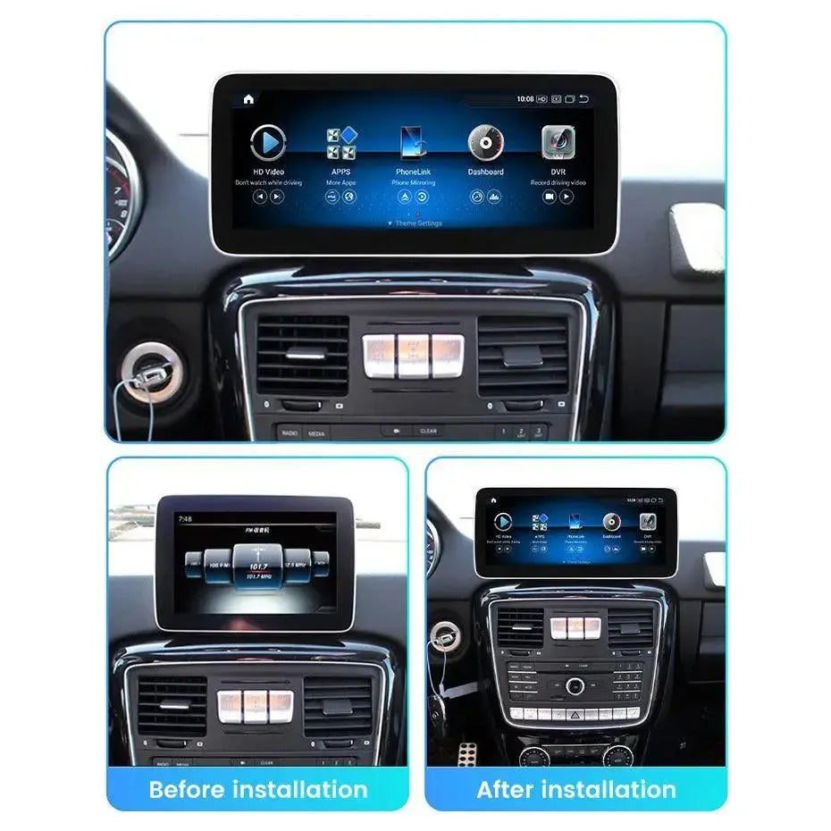 Apple CarPlay & Android Auto Android Screen Upgrade - Mercedes Benz G Class W461 & W463