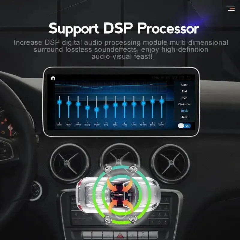 Apple CarPlay & Android Auto Android Screen Upgrade - Mercedes Benz CLA-Class C117
