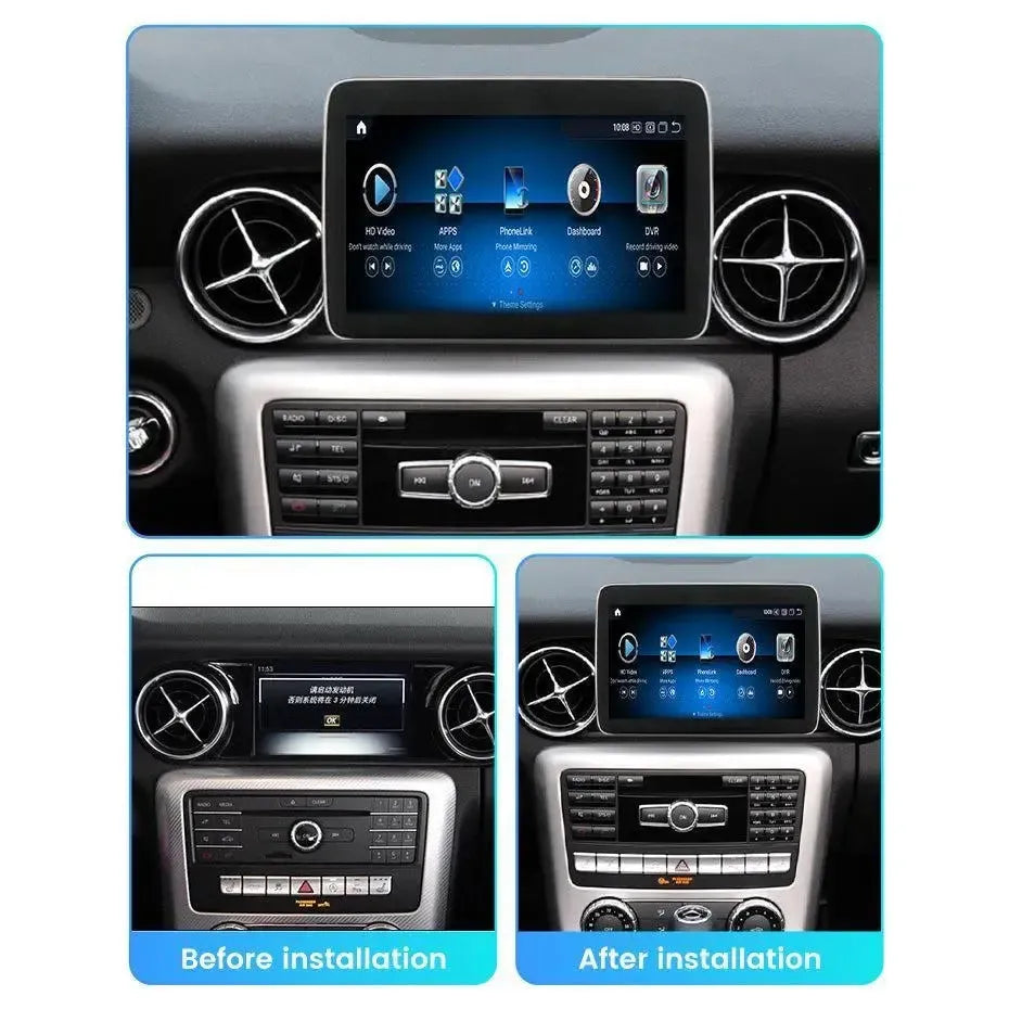 Apple CarPlay & Android Auto Android Screen Upgrade - Mercedes Benz SLK & SLC & SL Class R172 & R231