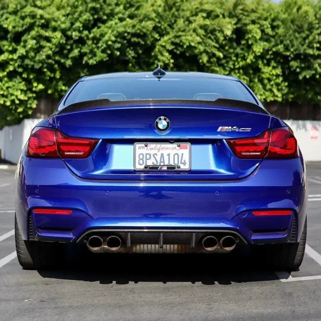 CS Style Carbon Fiber Trunk Spoiler - BMW F82 / F83 M4