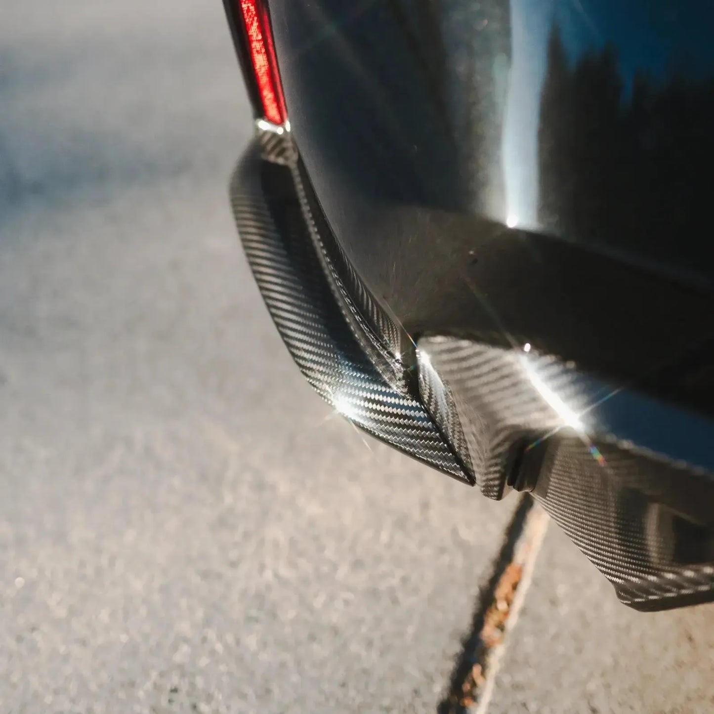 BMW G8X M3/M4 Carbon Fiber Rear Canard Splitters