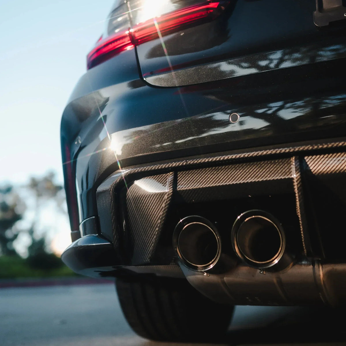 BMW G8X M3/M4 Carbon Fiber Rear Diffuser