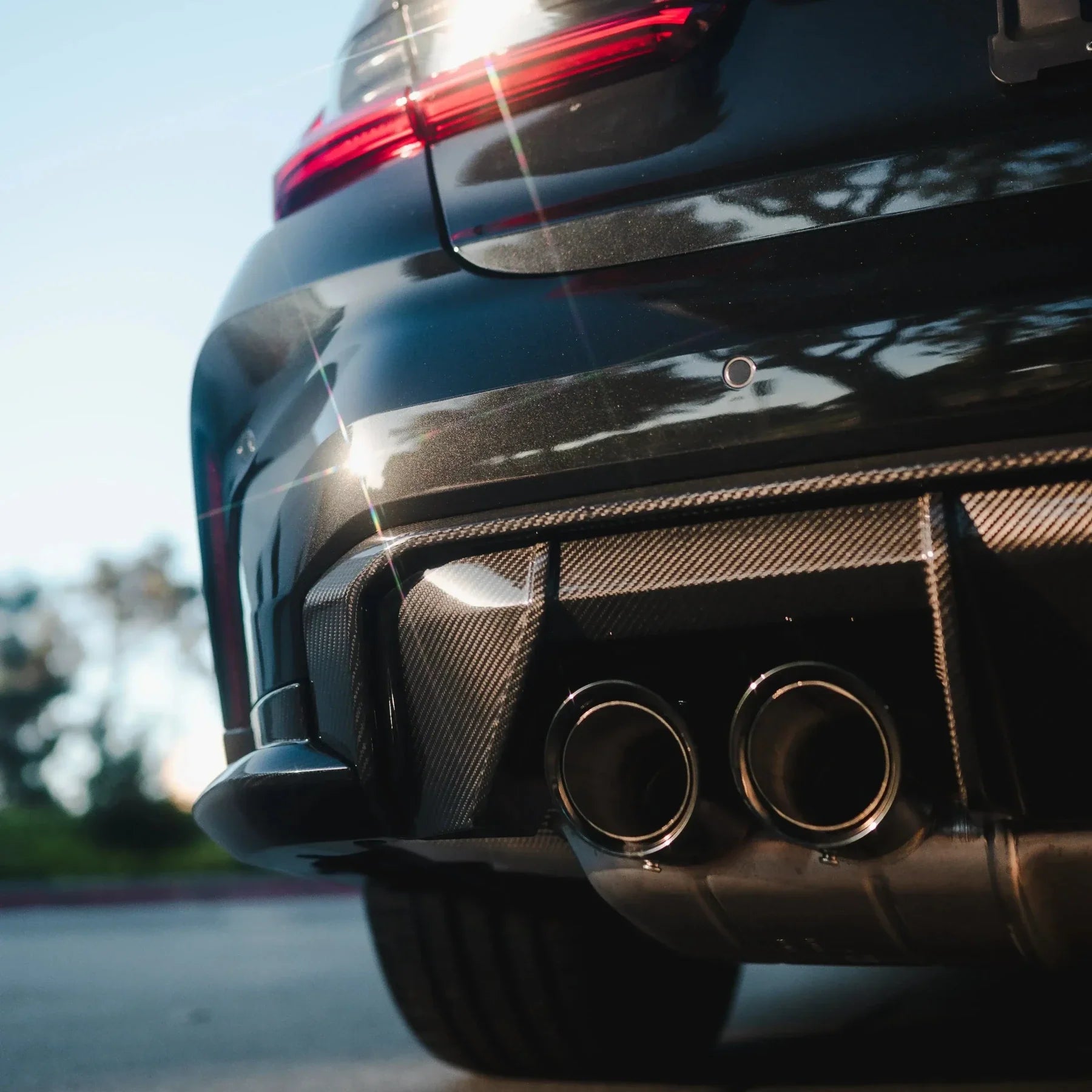 BMW G8X M3/M4 Carbon Fiber Rear Diffuser