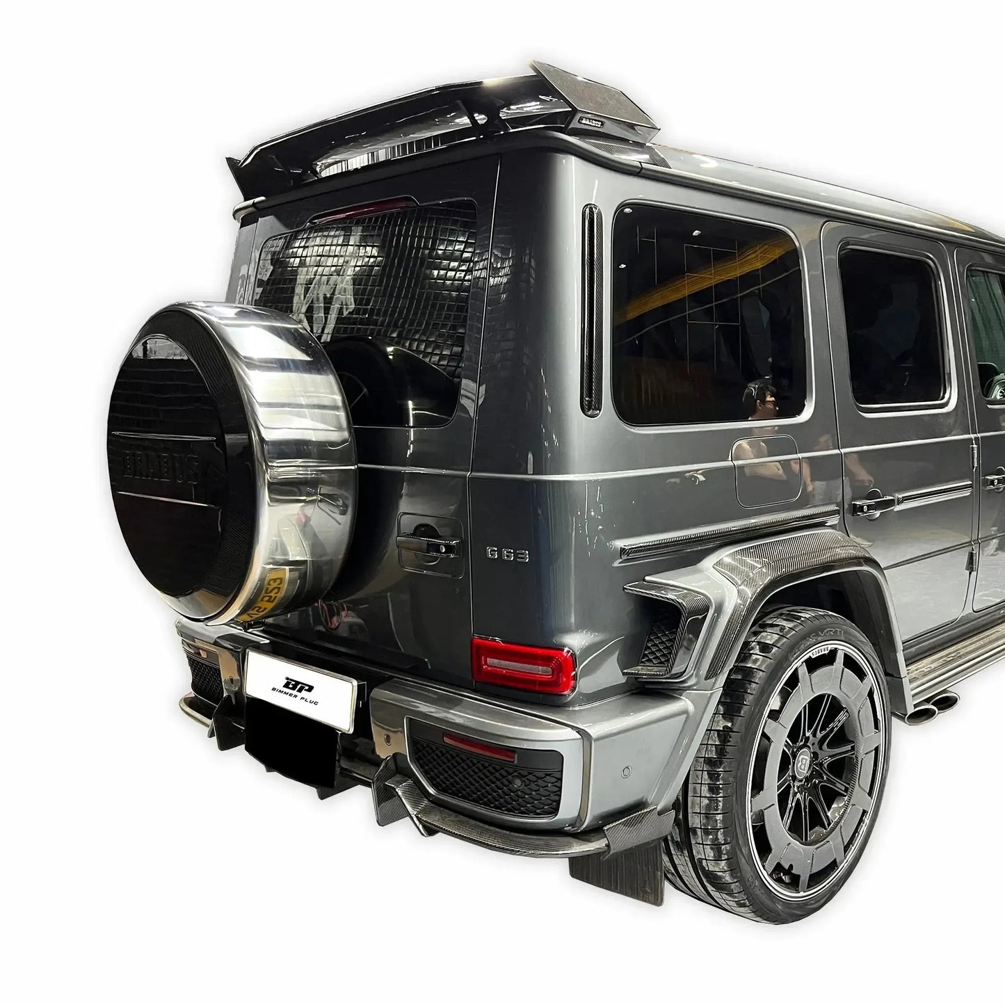 BRB G900 Style Carbon Fiber Rear Wings - G Wagon W464 G350 & G500 & G63