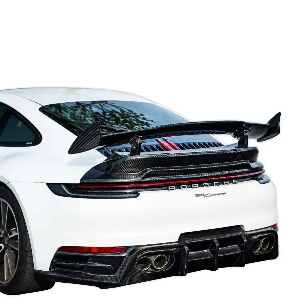BRB Style Carbon Fiber Rear Wings - Porsche 992.1 911 Carrera & Carrera S