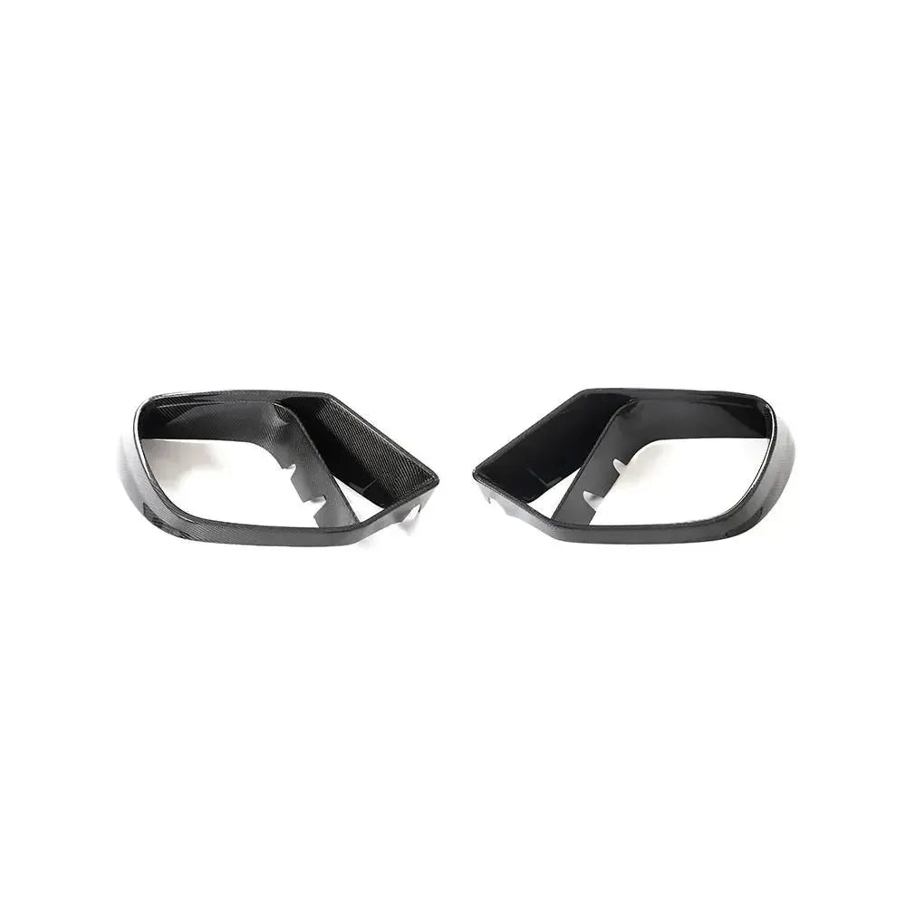 BRS Style Carbon Fiber Fog Lamp Covers - Mercedes Benz X290 GT43 / GT50 / GT53 / GT63 AMG