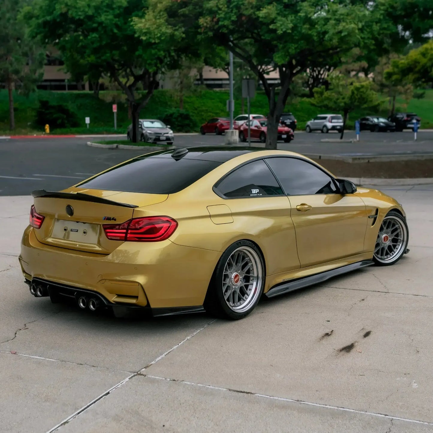 Bimmer Plug Decal