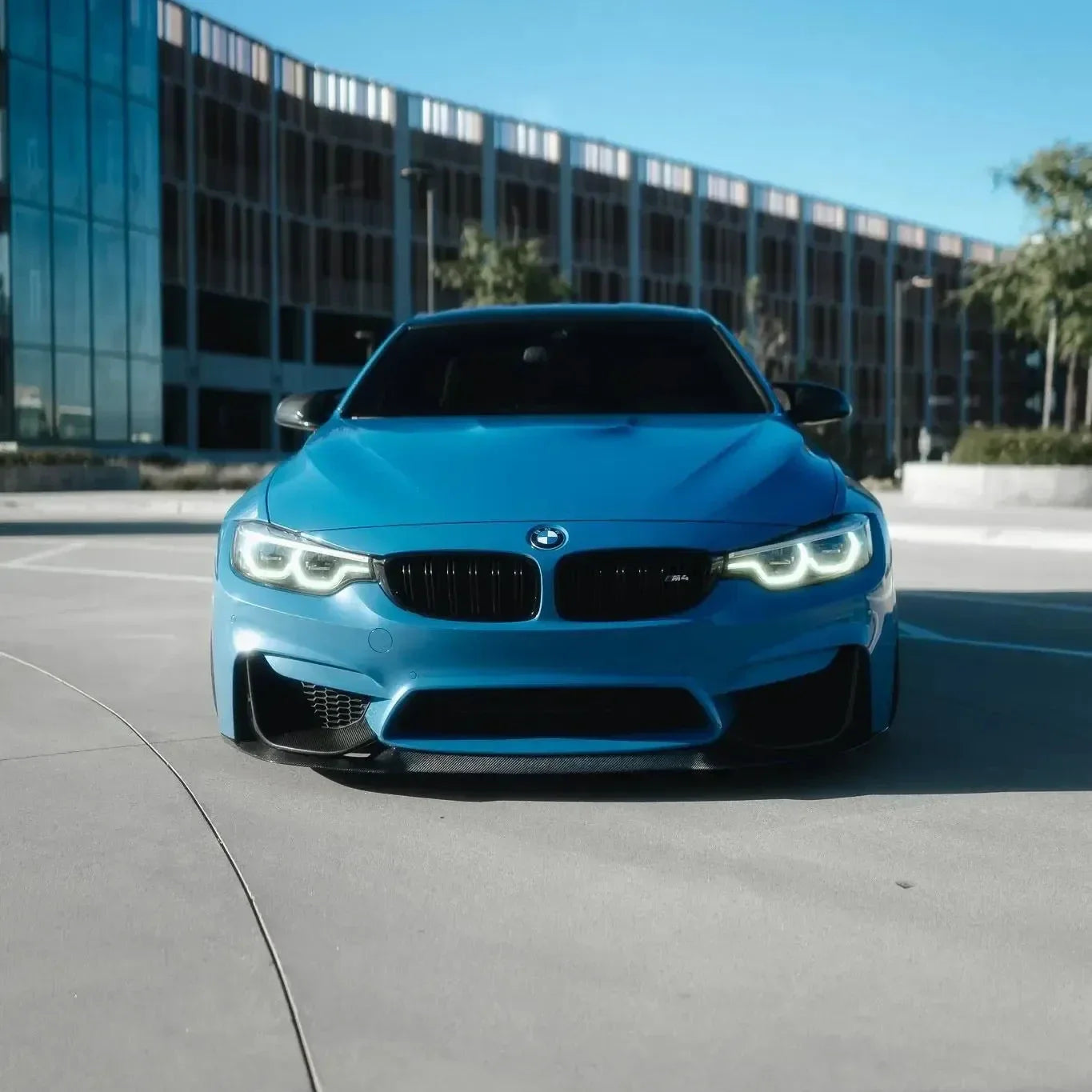 CS Style Carbon Fiber Front Lip - BMW F80 M3 & F82/F83 M4