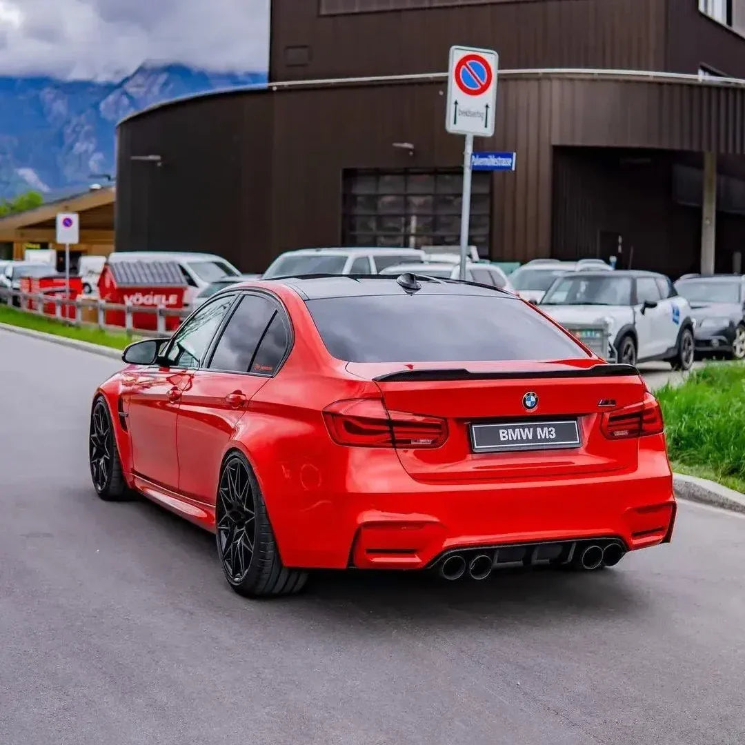CS Style Carbon Fiber Trunk Spoiler - BMW F80 M3 & F30 3 Series