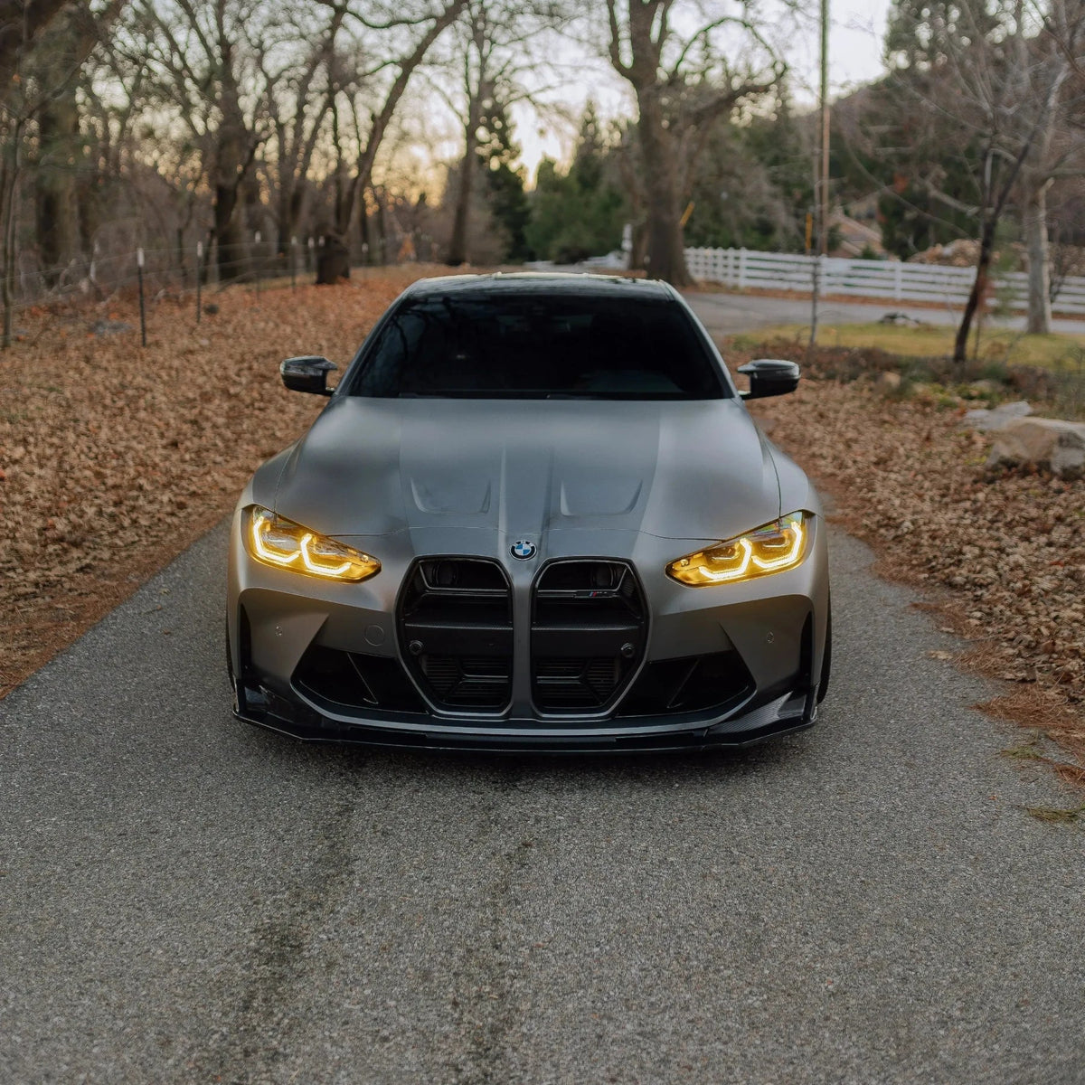 CSL Style Carbon Fiber Front Grilles - BMW G80 M3 & G82/G83 M4