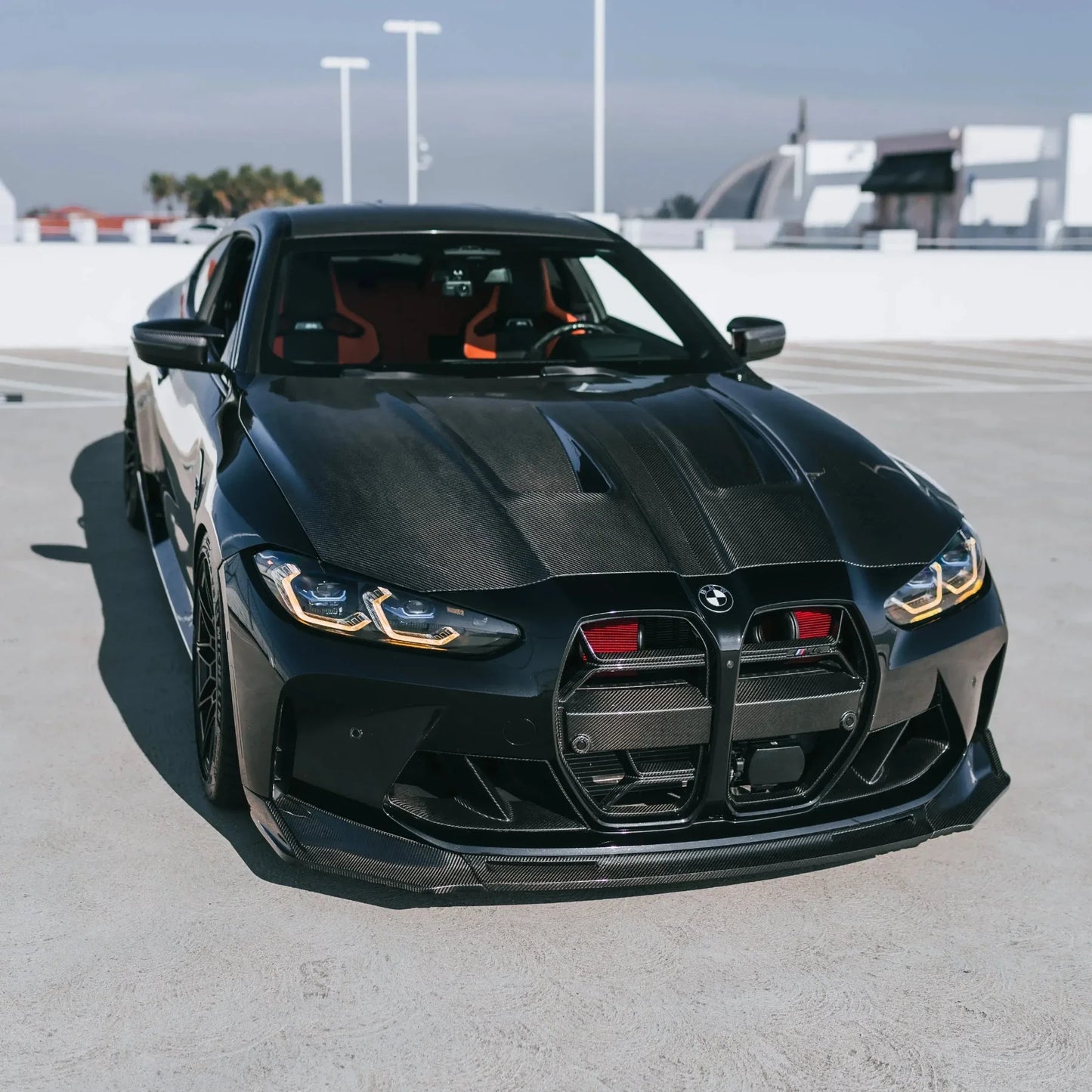 CSL Style Carbon Fiber Front Grilles - BMW G80 M3 & G82/G83 M4