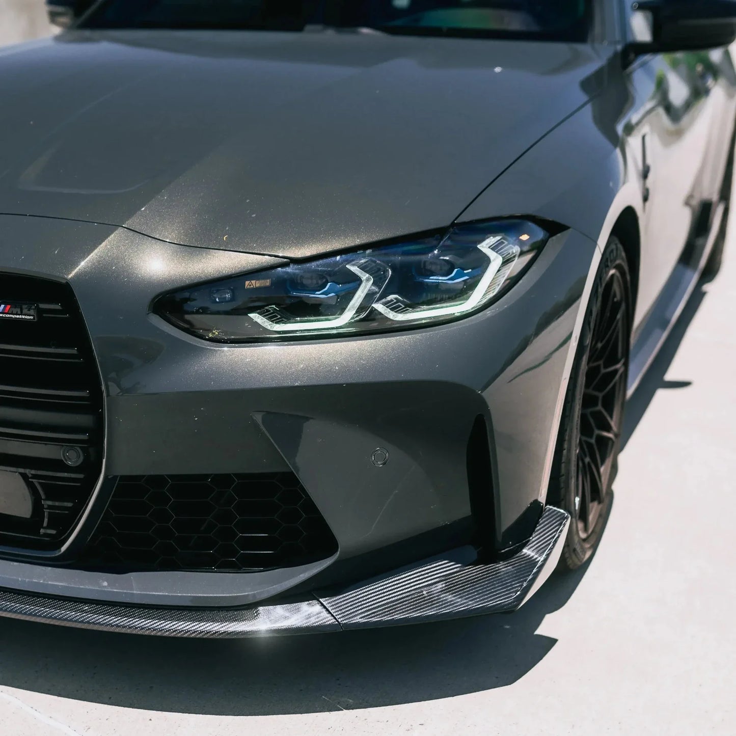 CSL Style Carbon Fiber Front Lip - BMW G80 M3 & G82/G83 M4