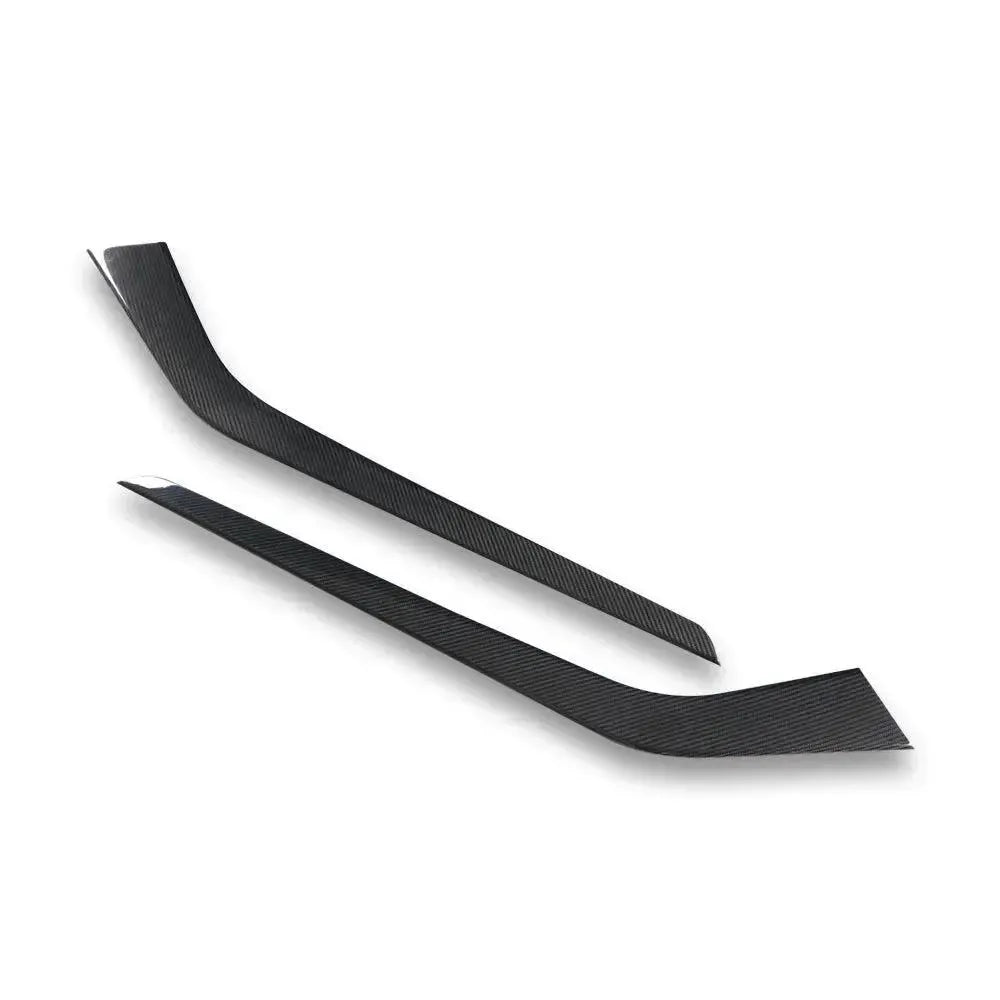 Carbon Fiber Center Console Side Panel Covers - Tesla Model 3 & Y