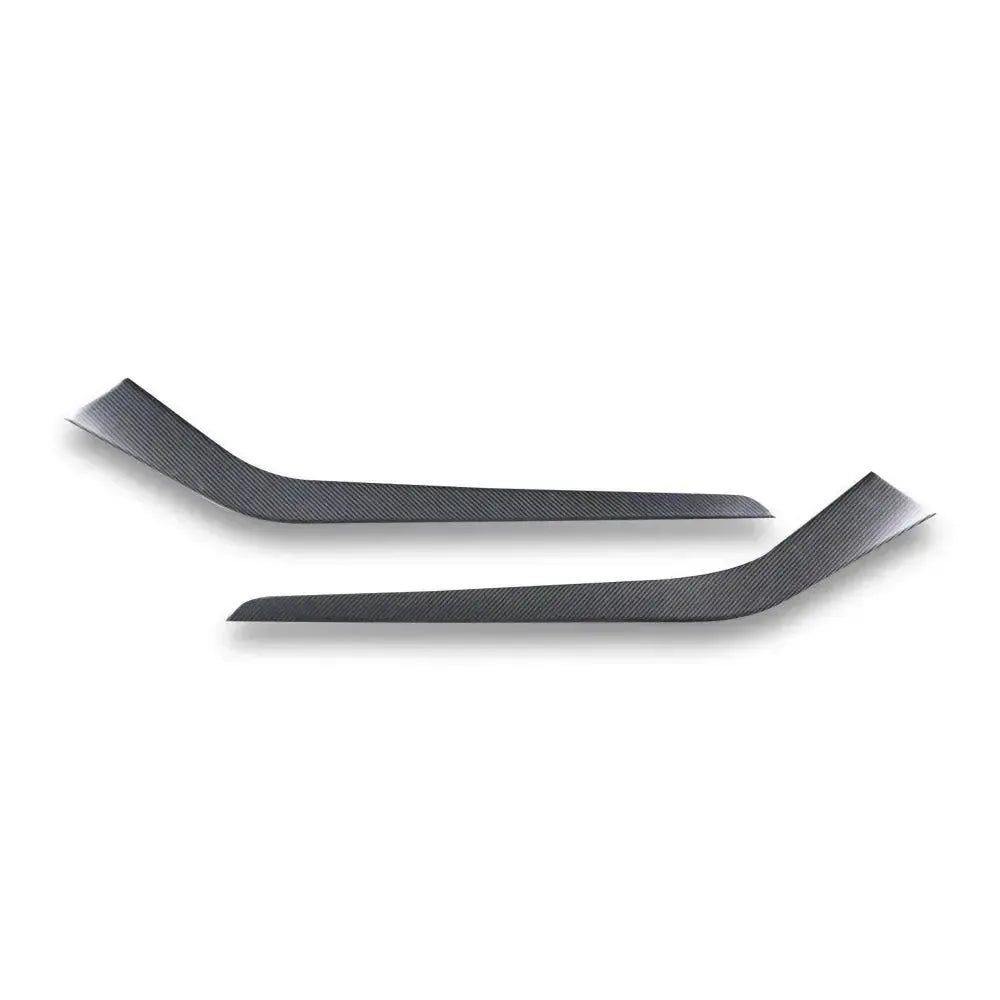 Carbon Fiber Center Console Side Panel Covers - Tesla Model 3 & Y