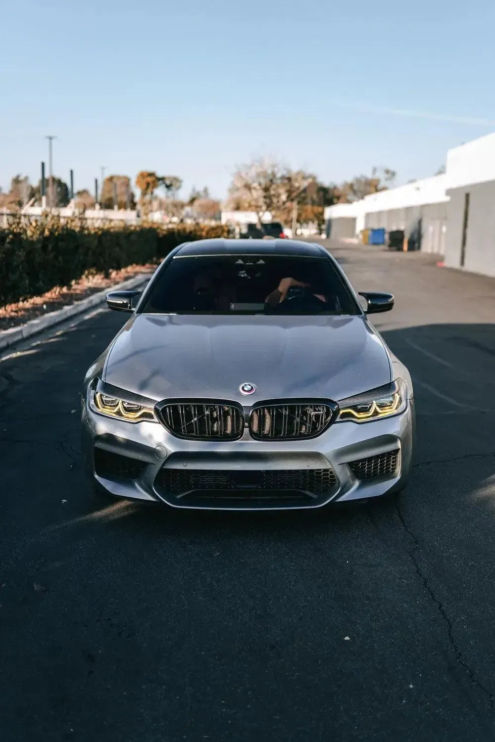 Carbon Fiber Eyelid Headlight Trim - BMW F90 M5