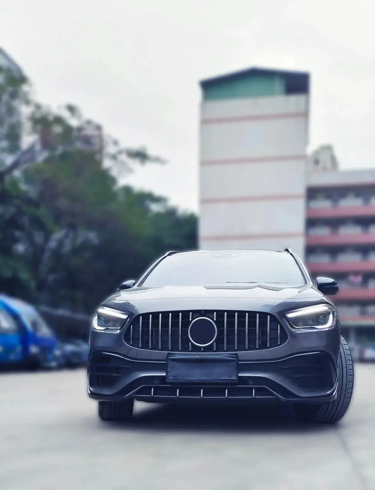 Carbon Fiber Front Lip - Mercedes Benz C253 GLC43 AMG