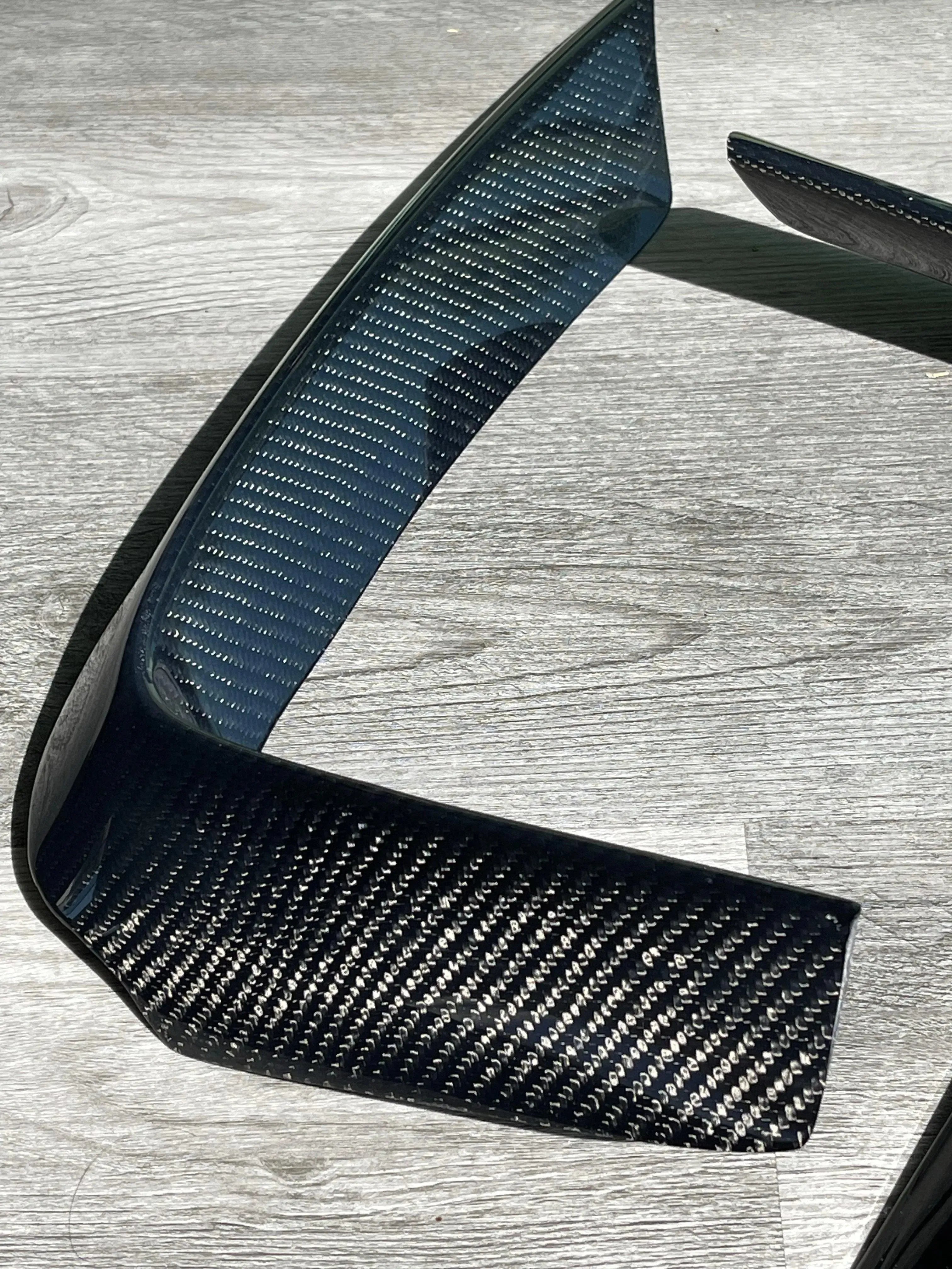 Carbon Fiber Front Upper Splitters - BMW F32 / F33 / F36 4 Series
