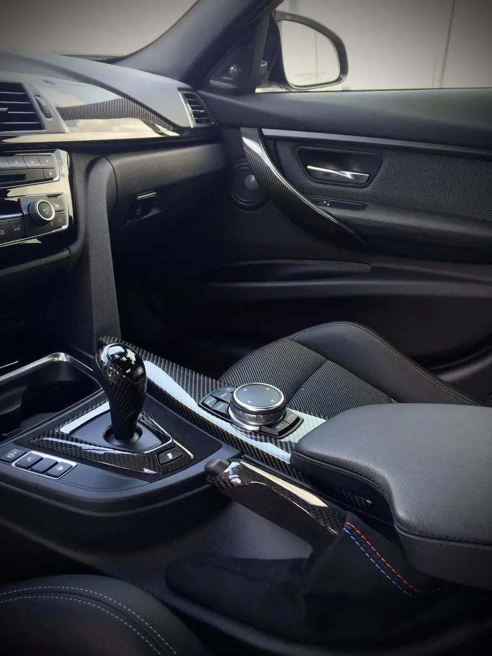 Carbon Fiber Gear Shifter Trims - BMW M F Chassis
