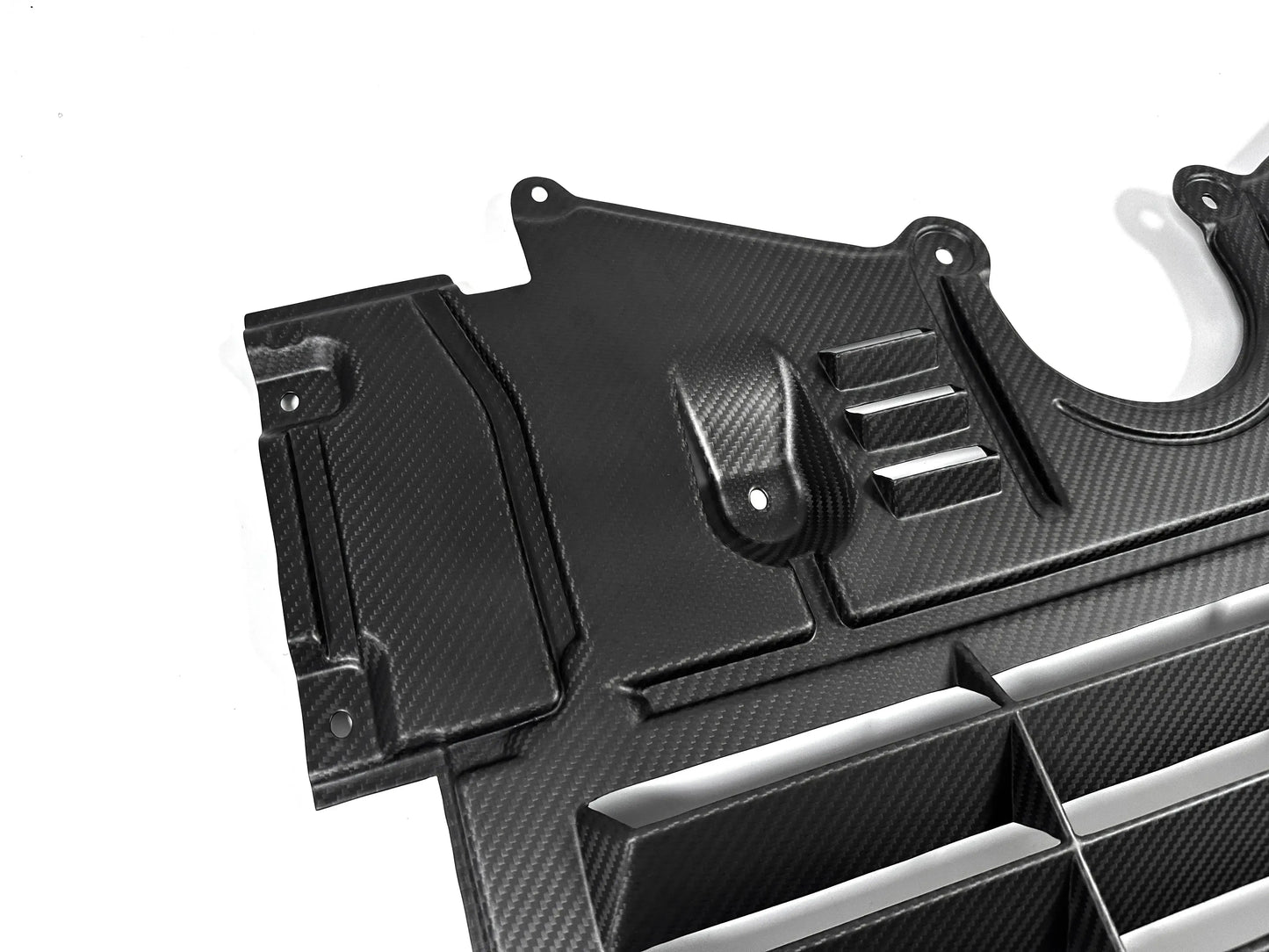 Carbon Fiber Lower Oil Cooler Guard - BMW G80 M3 & G82/G83 M4