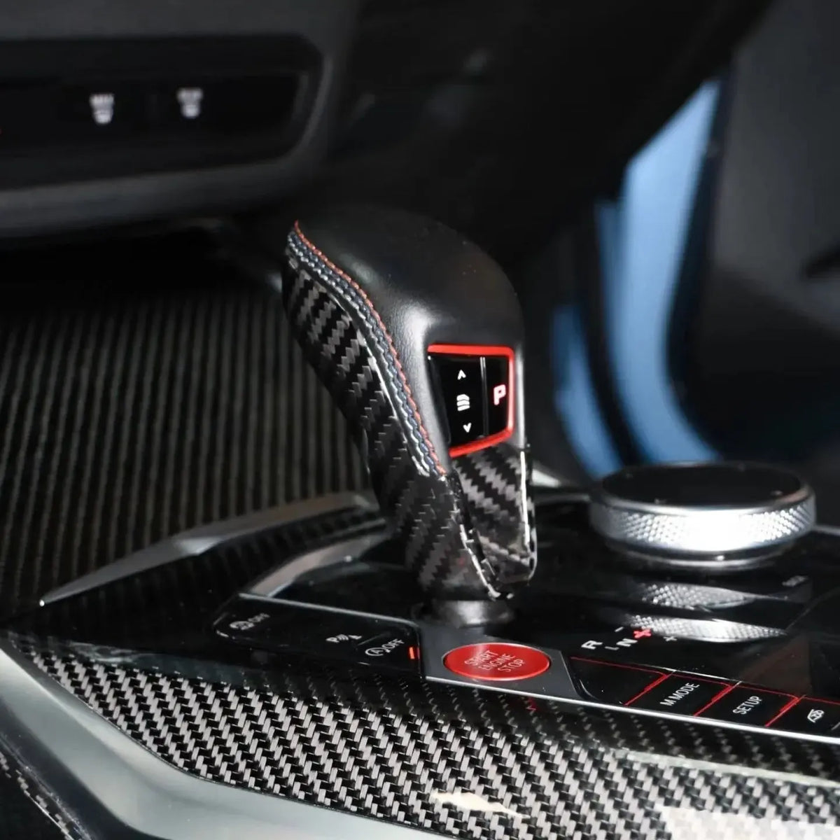 Carbon Fiber M Gear Shifter Cover - BMW G-Chassis