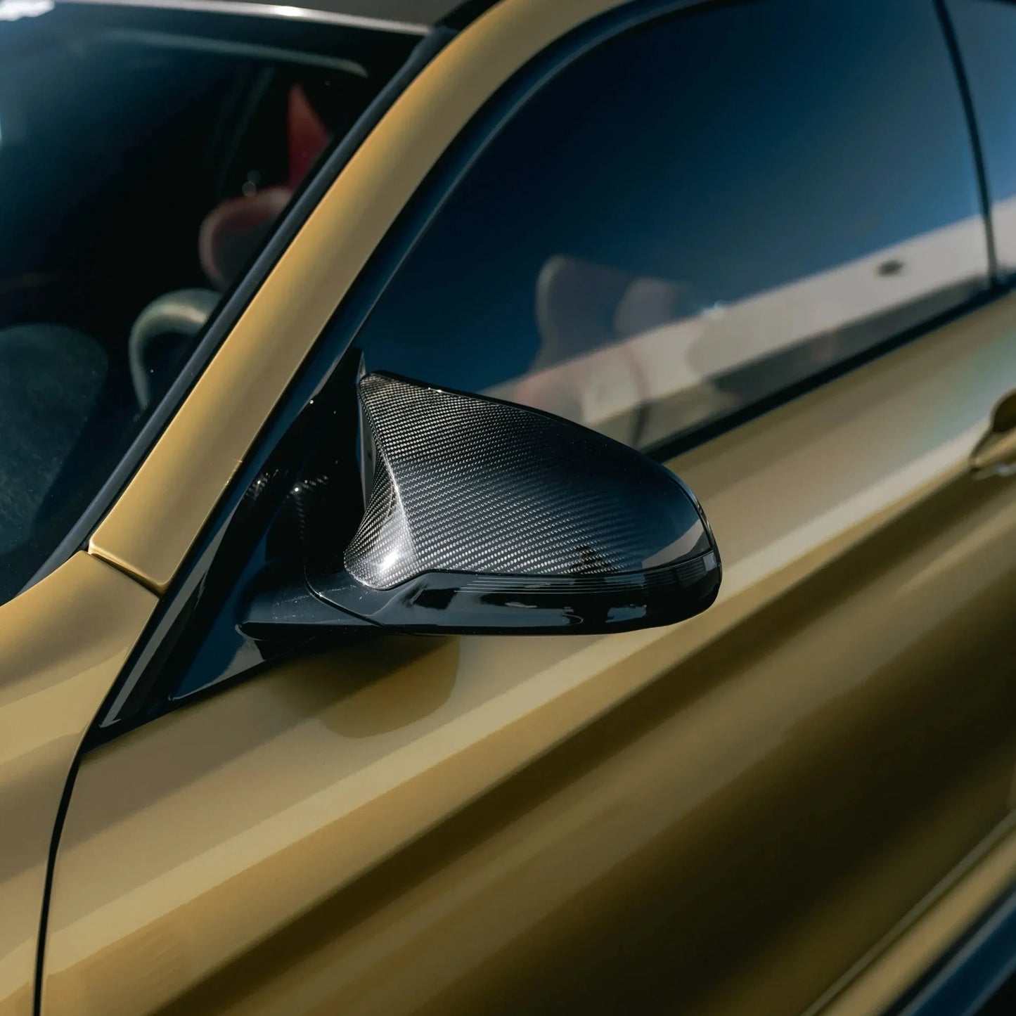 Carbon Fiber Mirror Cap Set - BMW F80 M3, F82/F83 M4, & F87 M2C